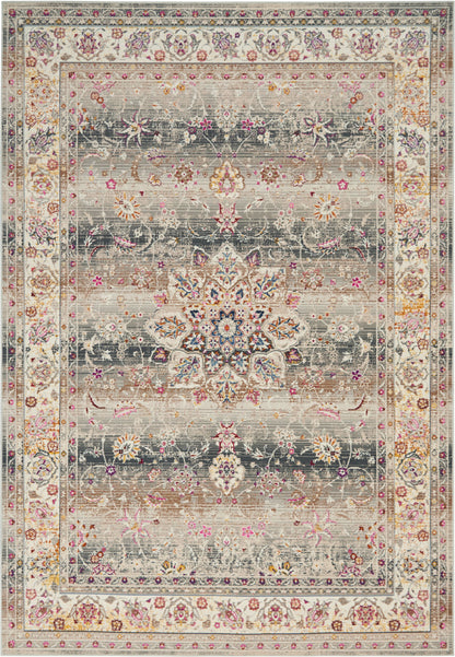 aRmanica VINTAGE KASHAN GREY RUG by NOURISON