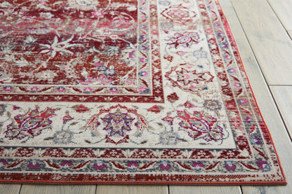 aRmanica VINTAGE KASHAN RED RUG by NOURISON