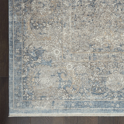 aRmanica STARRY NIGHTS CREAM BLUE RUG by NOURISON