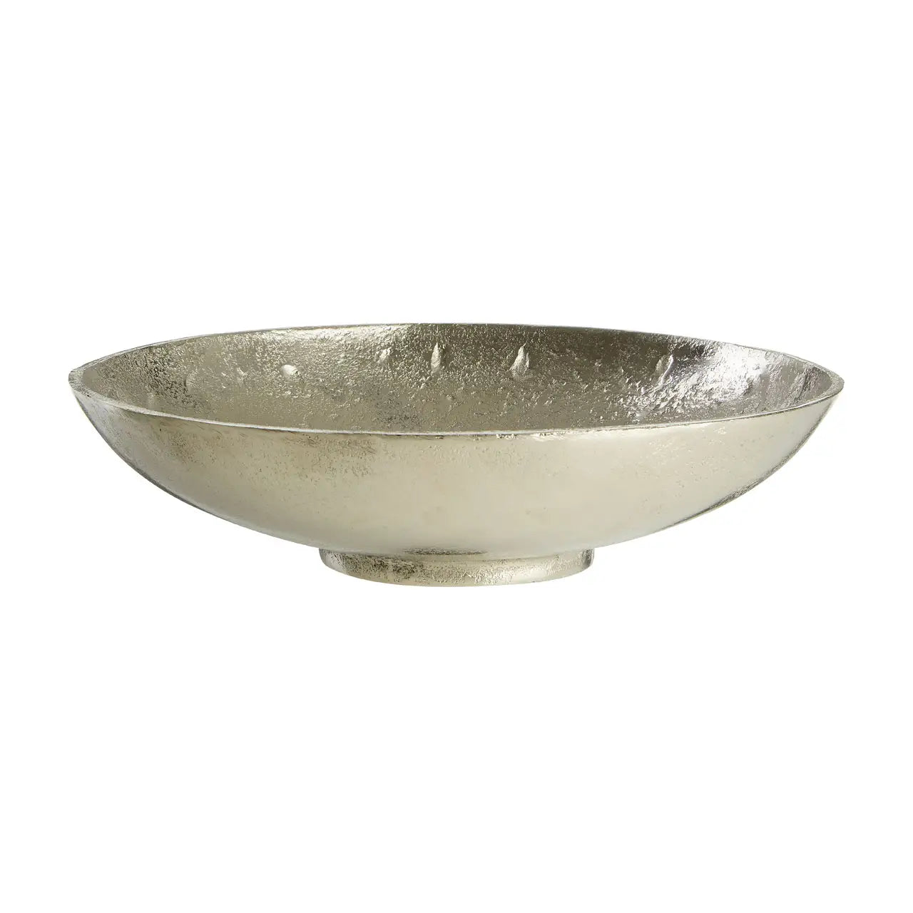 aRmanica CHELSEA MEDIUM NICKEL FINISH BOWL