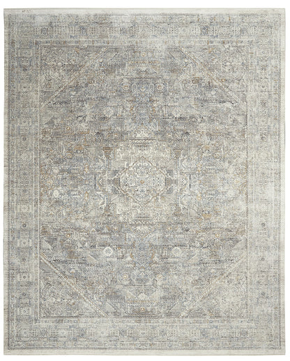 aRmanica STARRY NIGHTS CREAM LIGHT BLUE RUG by NOURISON