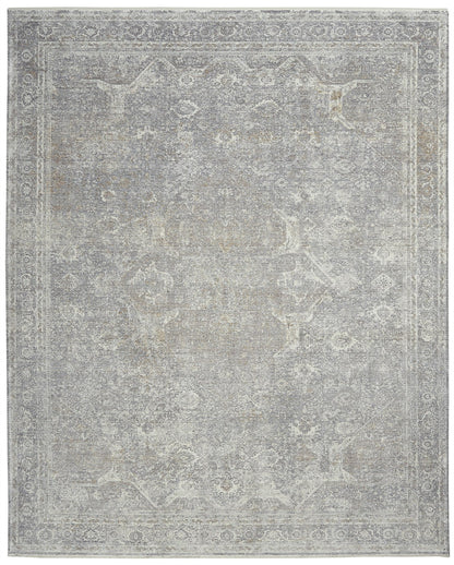 aRmanica STARRY NIGHTS SILVER CREAM RUG by NOURISON