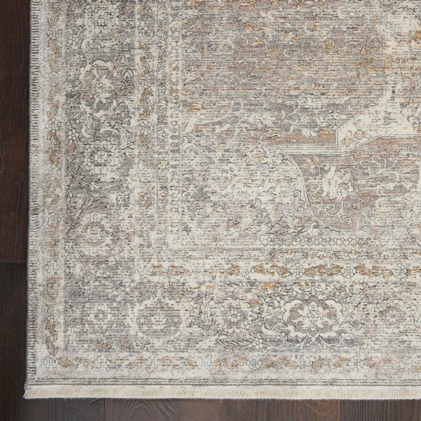 aRmanica STARRY NIGHTS SILVER CREAM RUG by NOURISON