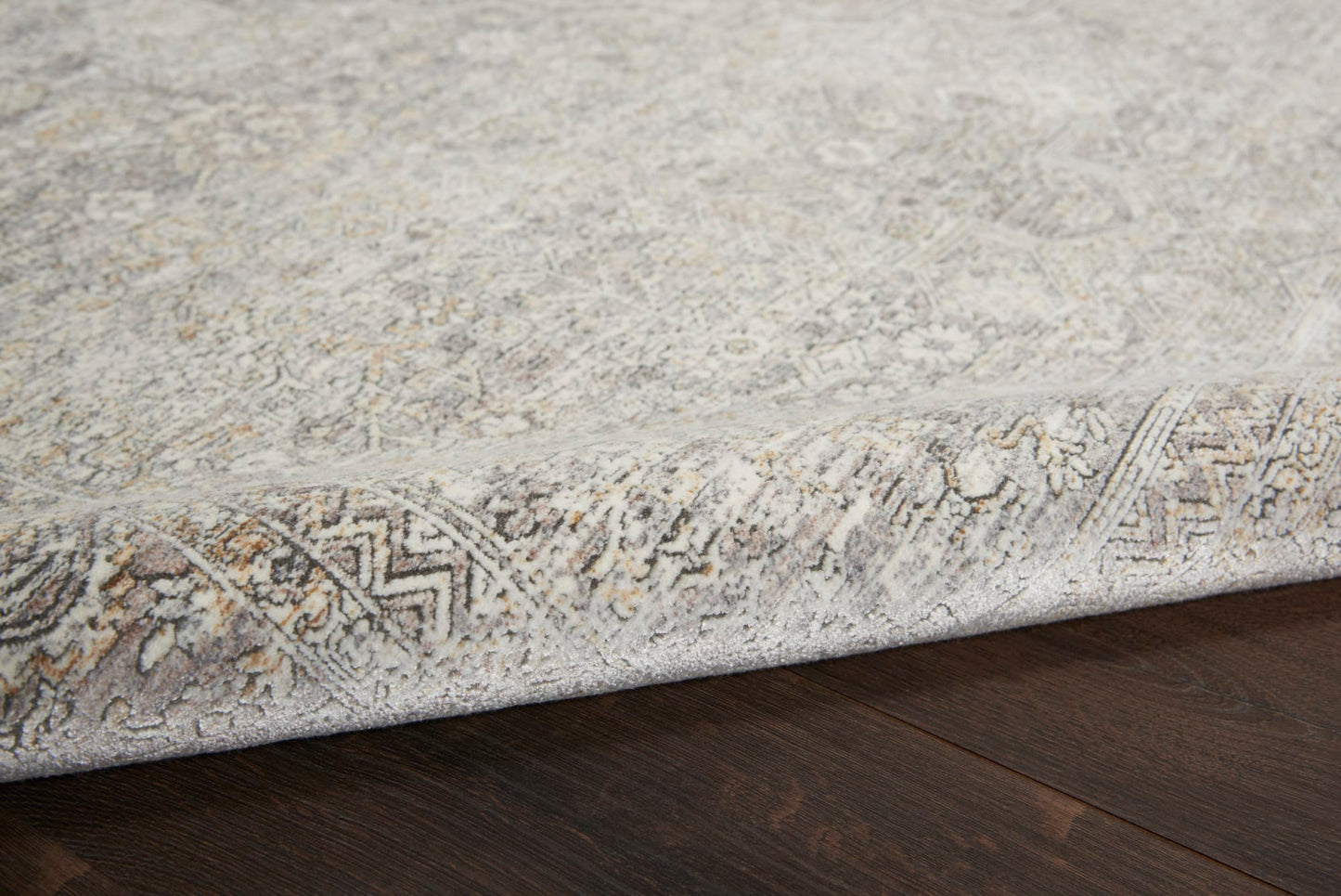 aRmanica STARRY NIGHTS CREAM GREY RUG by NOURISON