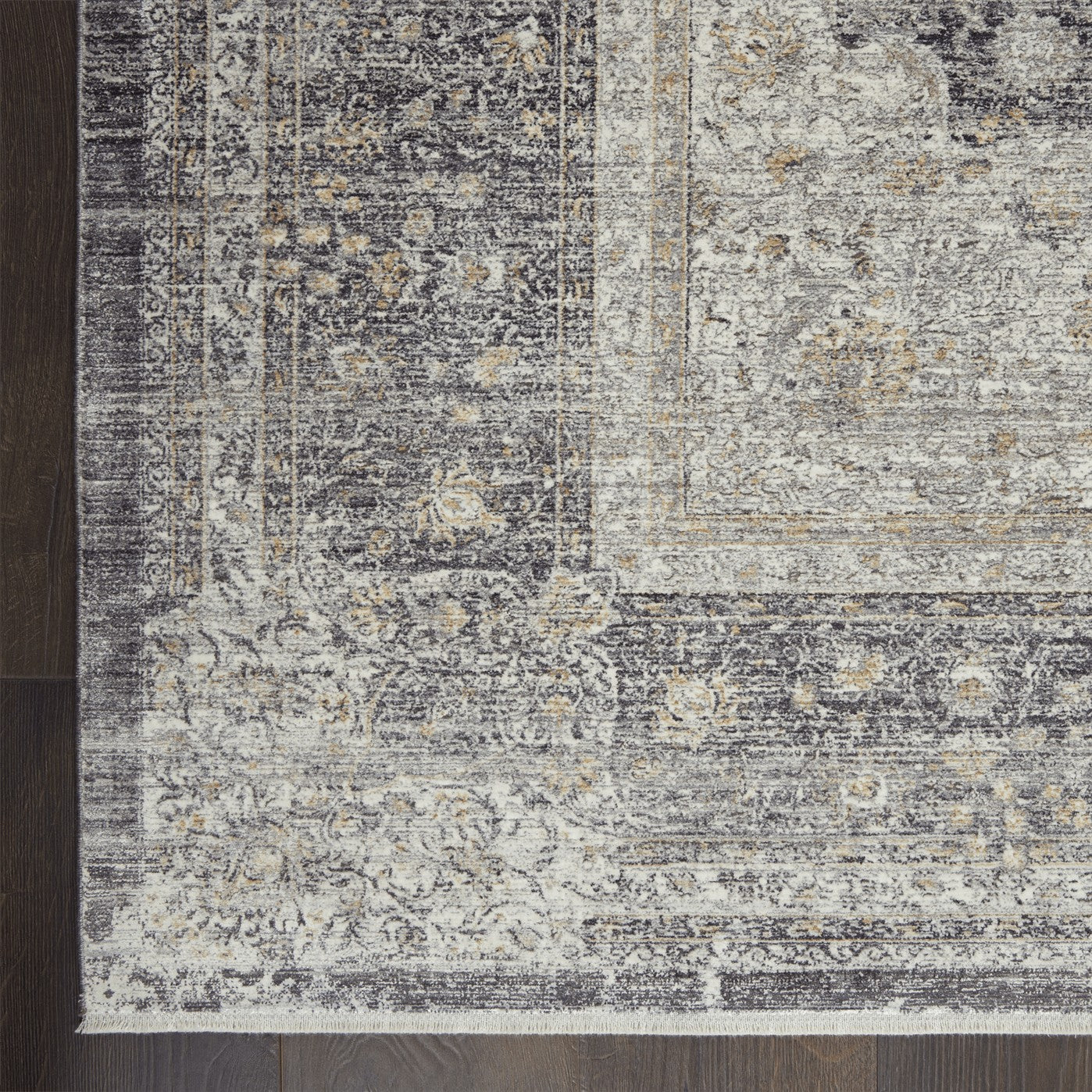 aRmanica STARRY NIGHTS CHARCOAL/CREAM RUG by NOURISON