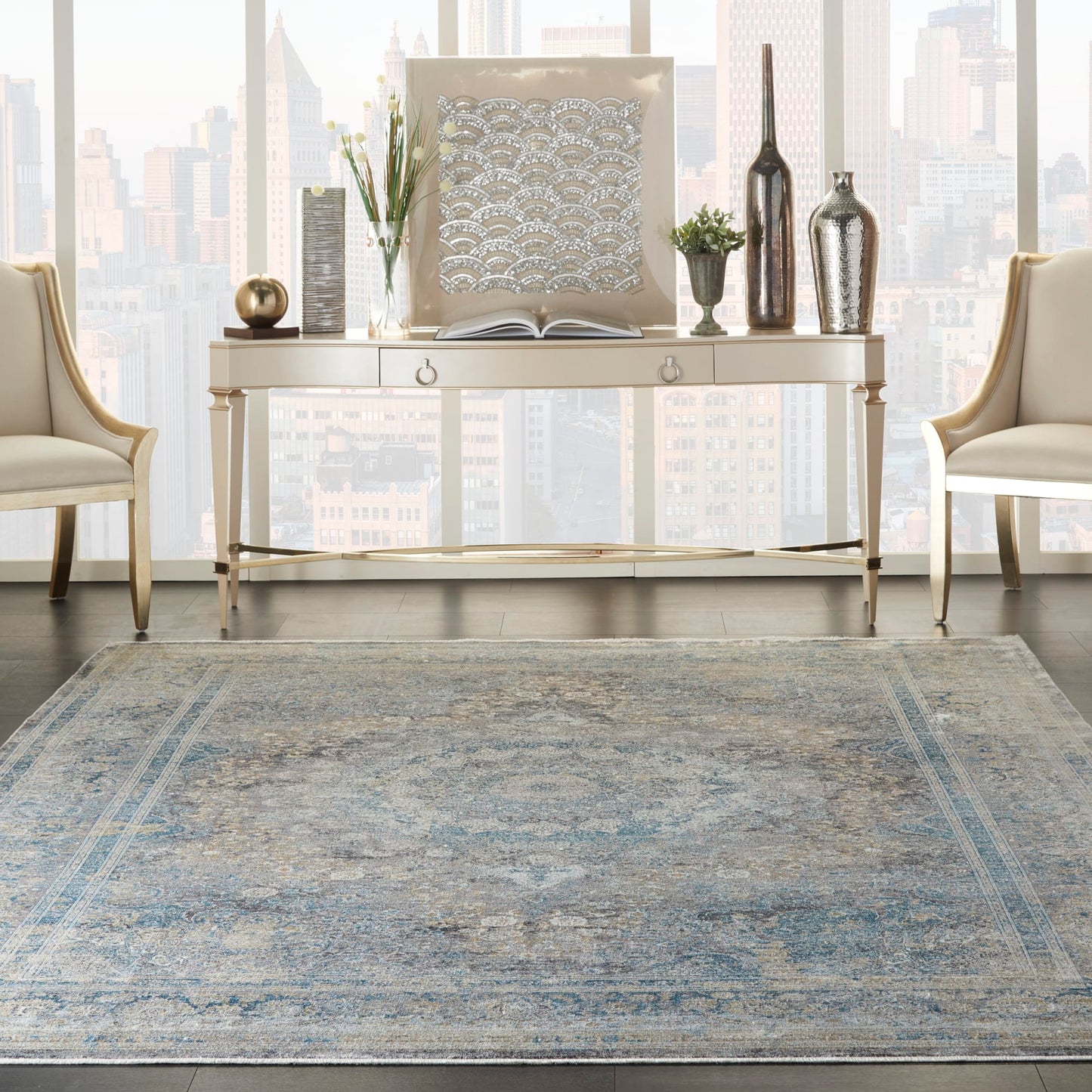 aRmanica STARRY NIGHTS BLUSH MULTI RUG by NOURISON