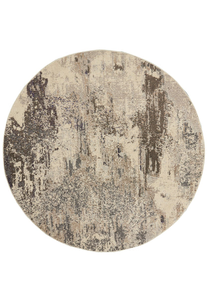 aRmanica CELESTIAL IVORY GREY RUG by NOURISON