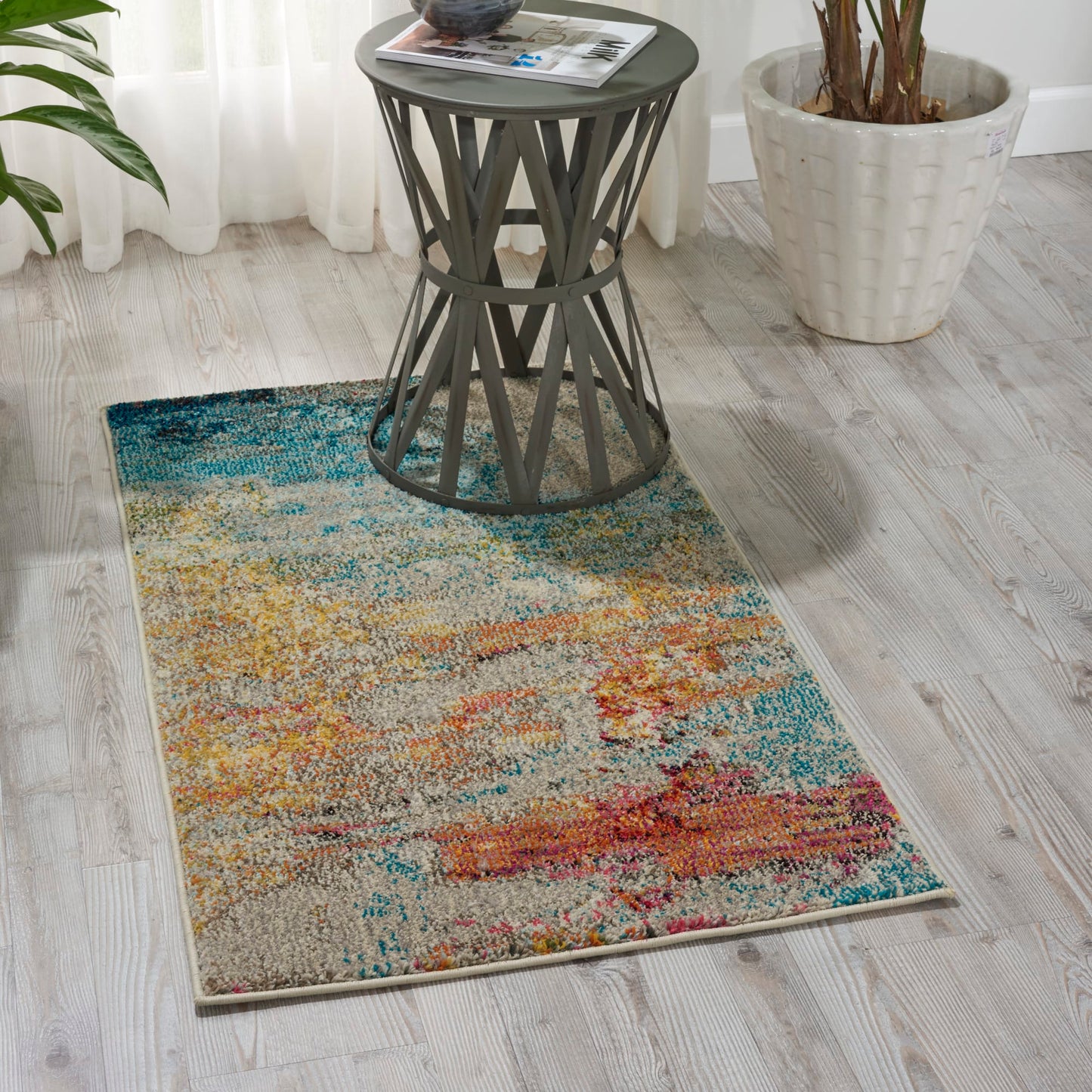 aRmanica CELESTIAL MULTI COLOUR RUG by NOURISON