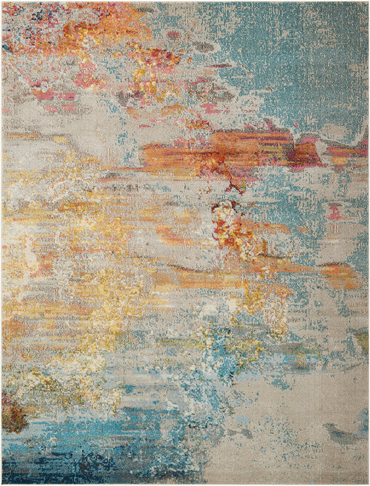 aRmanica CELESTIAL MULTI COLOUR RUG by NOURISON