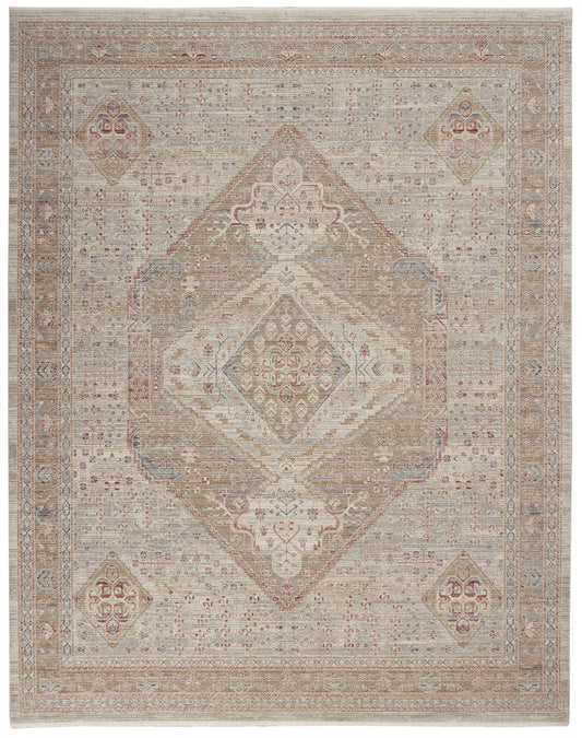 aRmanica HOMESTEAS BEIGE/GREY RUG by NOURISON