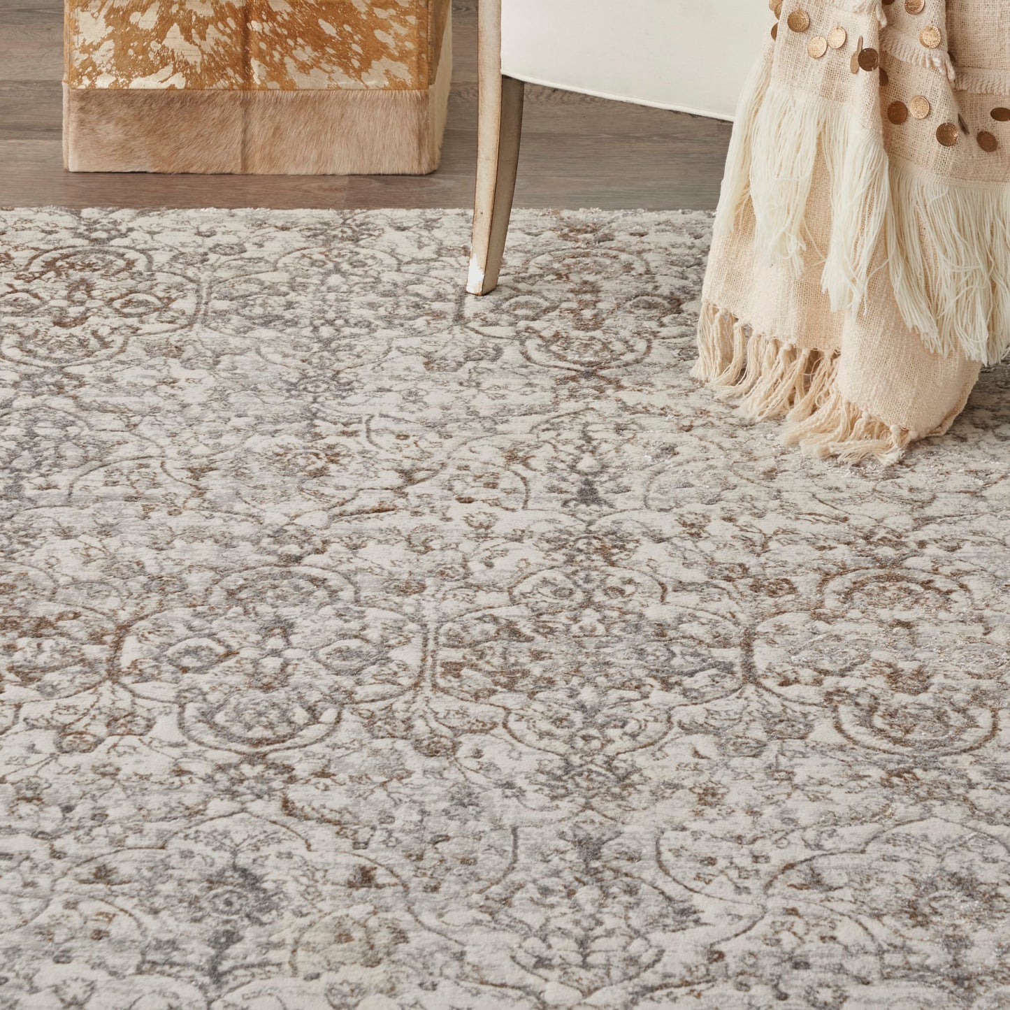 aRmanica ROYAL BEIGE TERRACE RUG by NOURISON