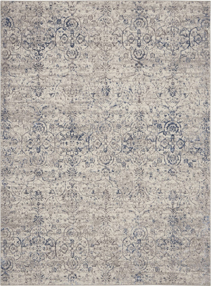 aRmanica ROYAL TERRACE BEIGE BLUE RUG by NOURISON