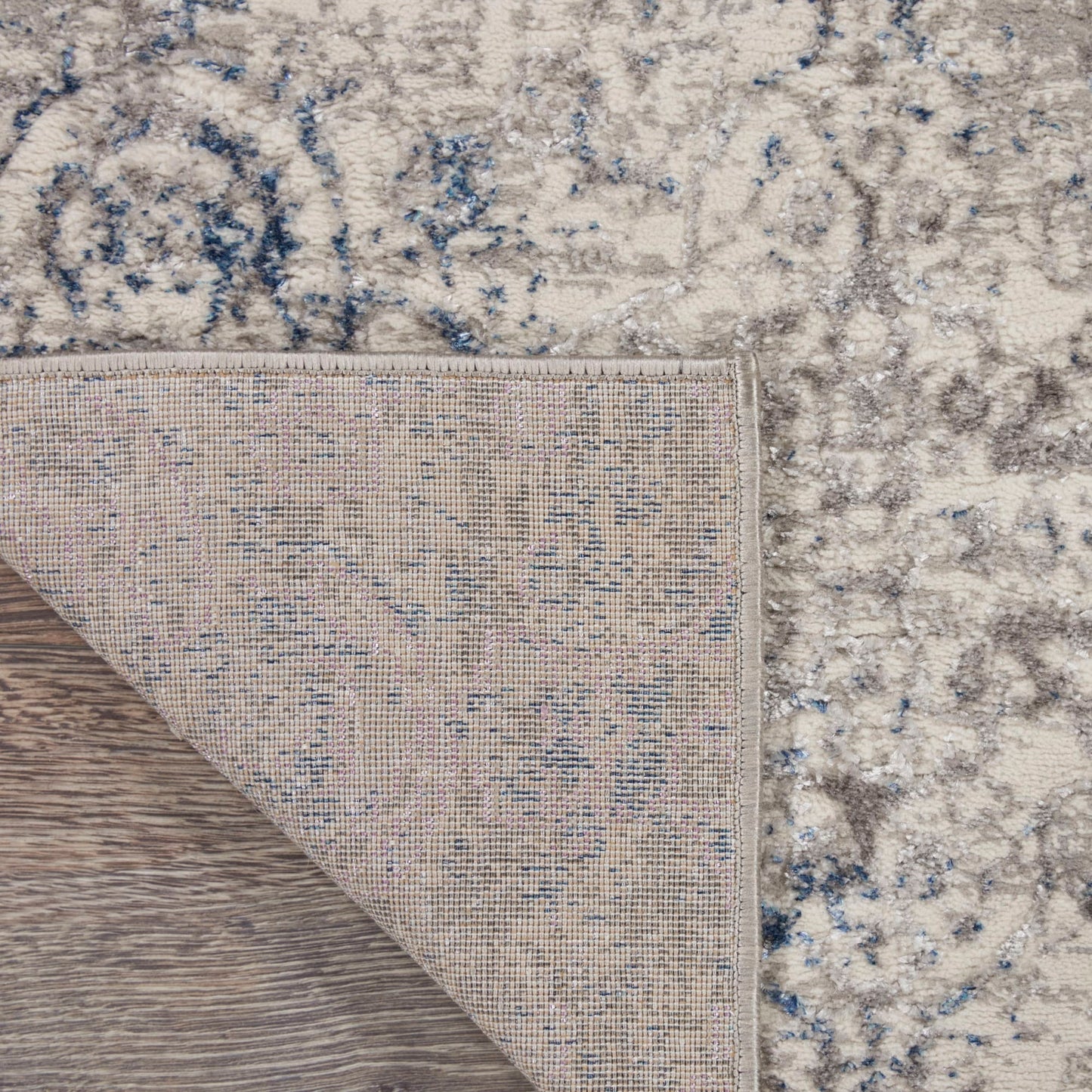 aRmanica ROYAL TERRACE BEIGE BLUE RUG by NOURISON