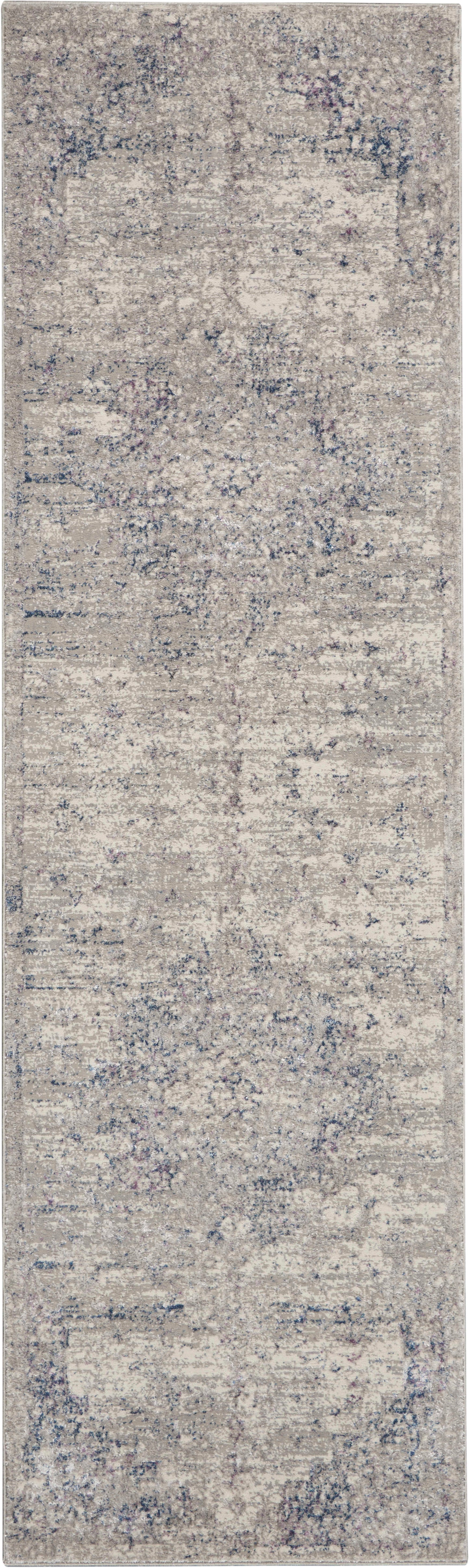 aRmanica ROYAL BLUE BEIGE TERRACE RUG by NOURISON