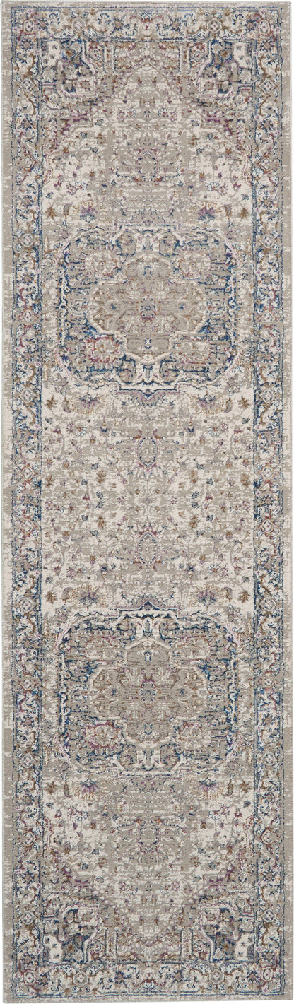 aRmanica ROYAL TERRACE IVORY MULTICOLOUR RUG by NOURISON