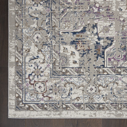 aRmanica ROYAL TERRACE IVORY MULTICOLOUR RUG by NOURISON