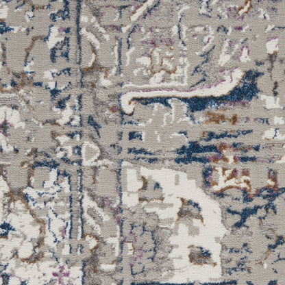 aRmanica ROYAL TERRACE IVORY MULTICOLOUR RUG by NOURISON