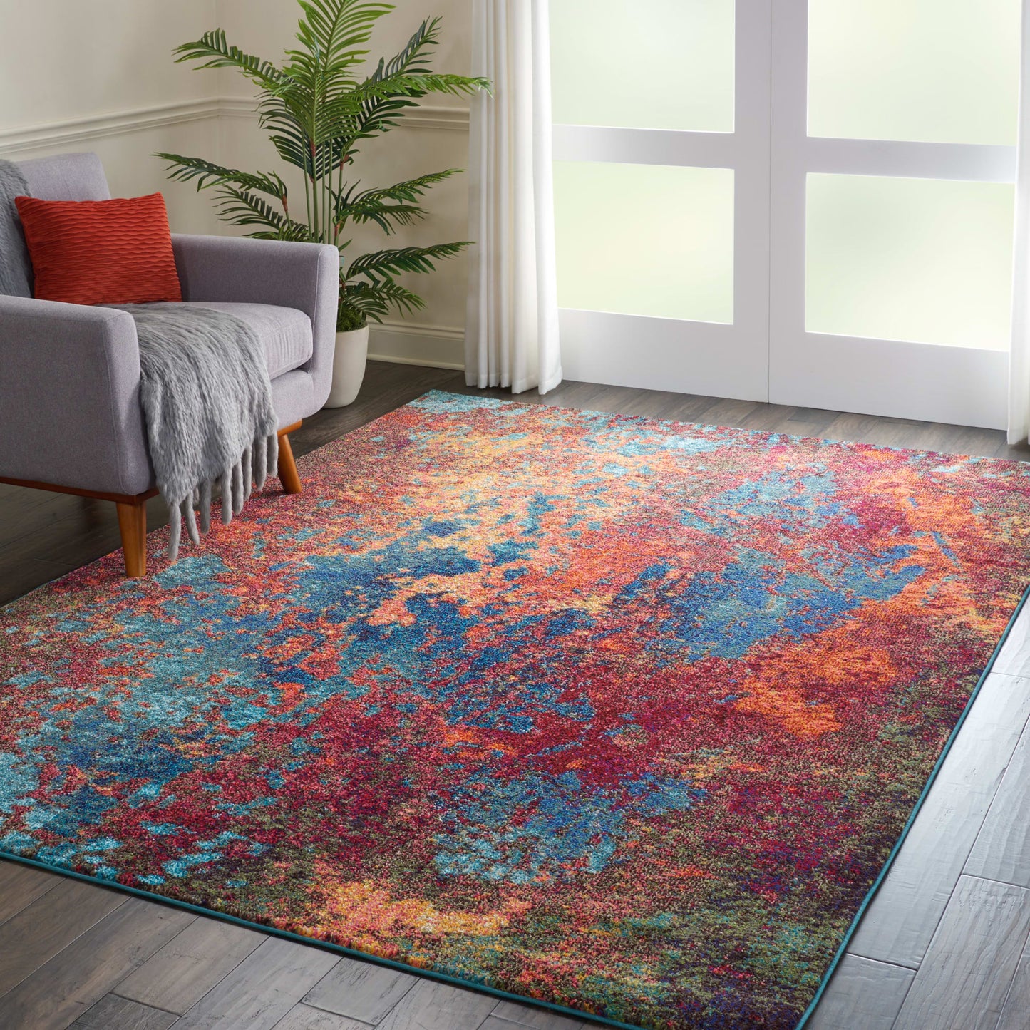 aRmanica CELESTIAL MULTI COLOUR RUG by NOURISON