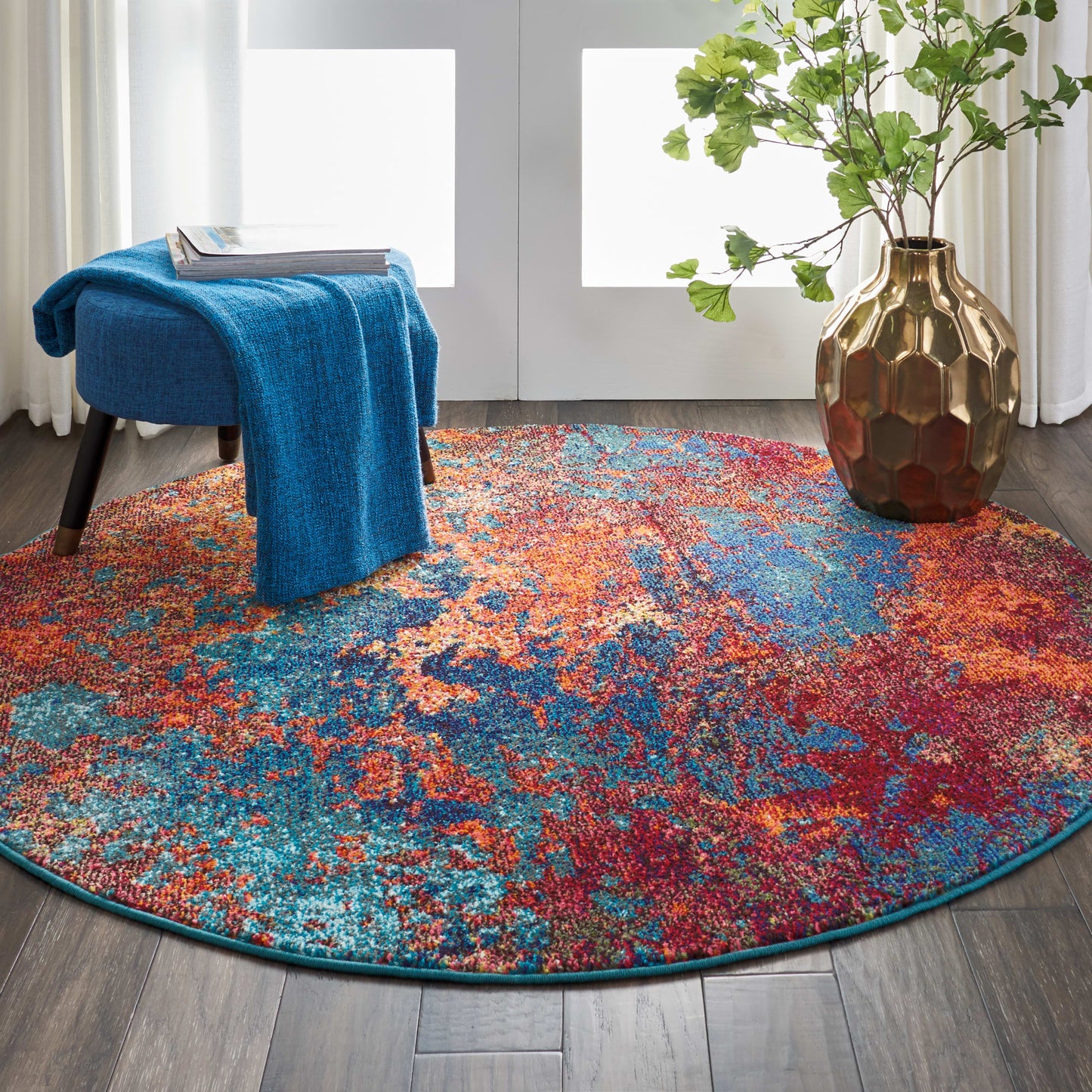 aRmanica CELESTIAL MULTI COLOUR RUG by NOURISON