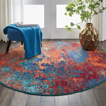 aRmanica CELESTIAL MULTI COLOUR RUG by NOURISON