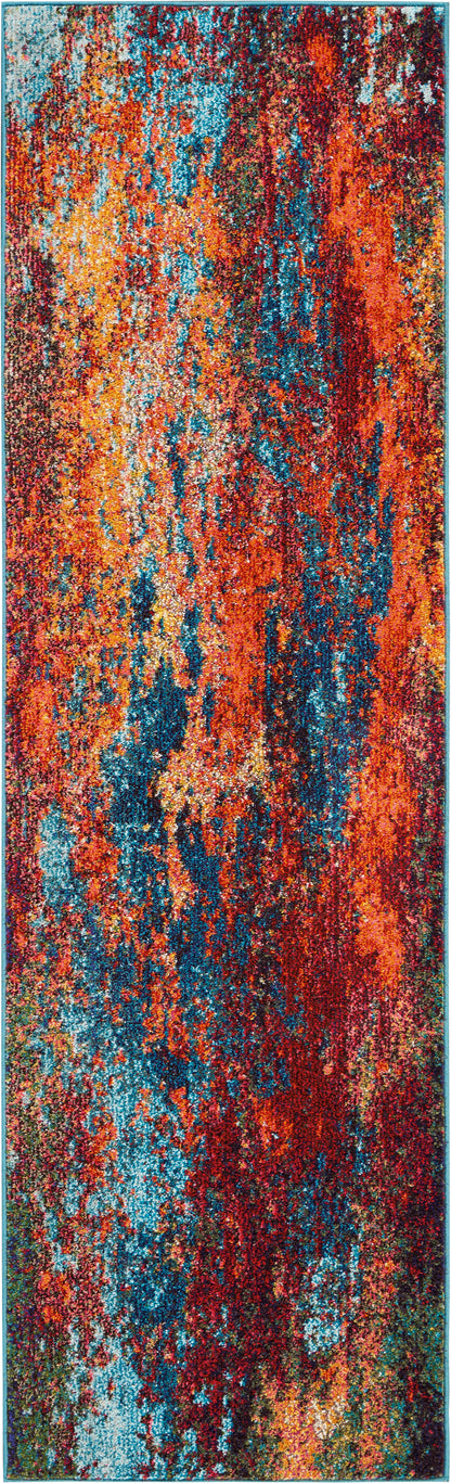 aRmanica CELESTIAL MULTI COLOUR RUG by NOURISON