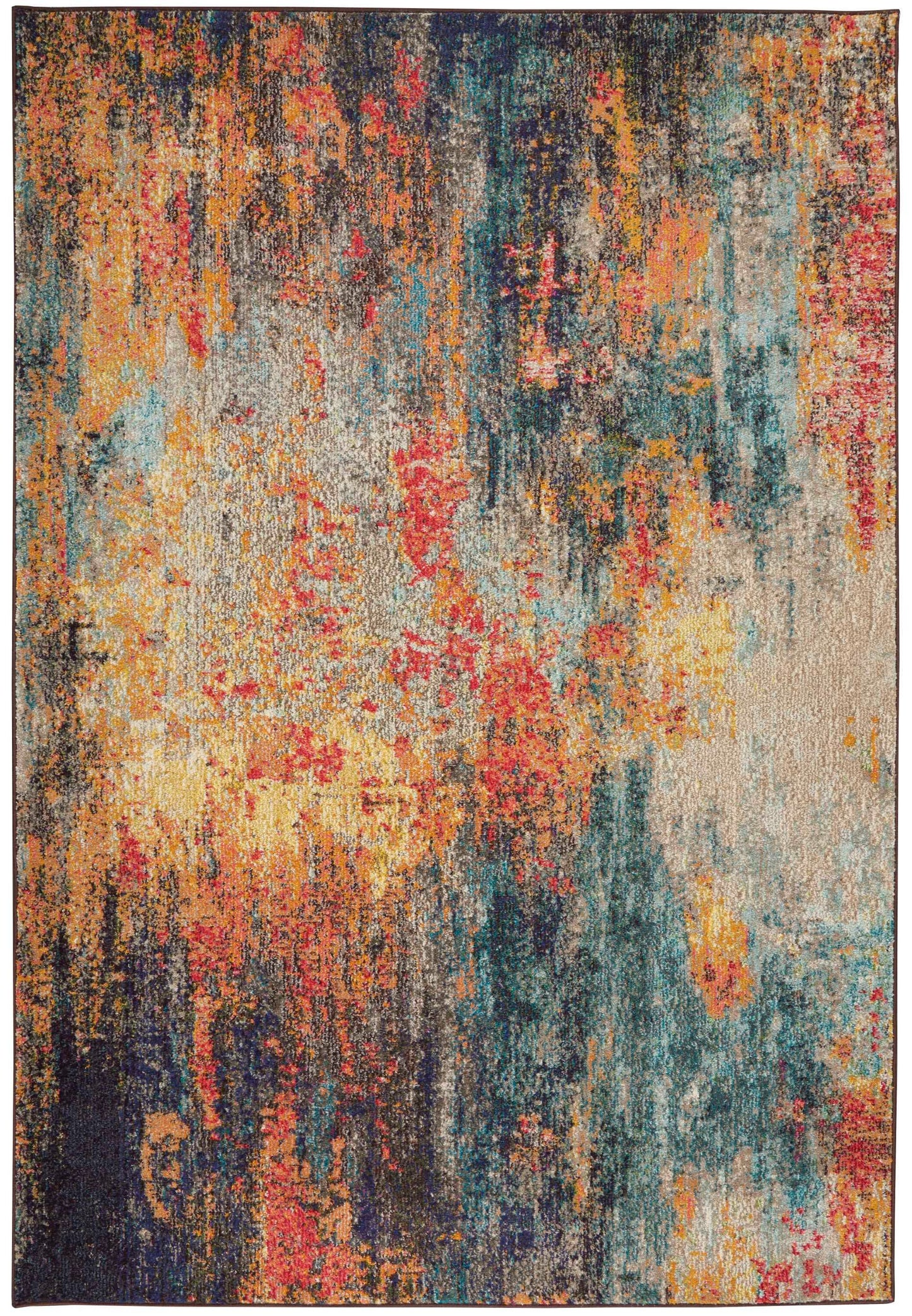 aRmanica CELESTIAL MULTI COLOUR RUG by NOURISON