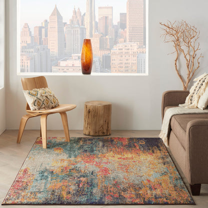 aRmanica CELESTIAL MULTI COLOUR RUG by NOURISON