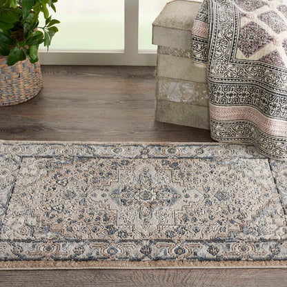 aRmanica QUARY BEIGE/GREY RUG by NOURISON