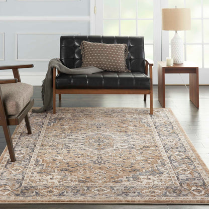 aRmanica QUARY BEIGE/GREY RUG by NOURISON