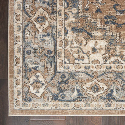 aRmanica QUARY BEIGE/GREY RUG by NOURISON