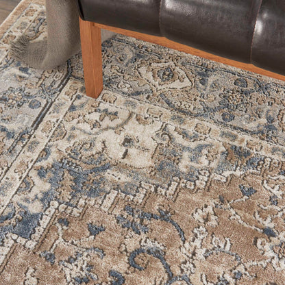 aRmanica QUARY BEIGE/GREY RUG by NOURISON