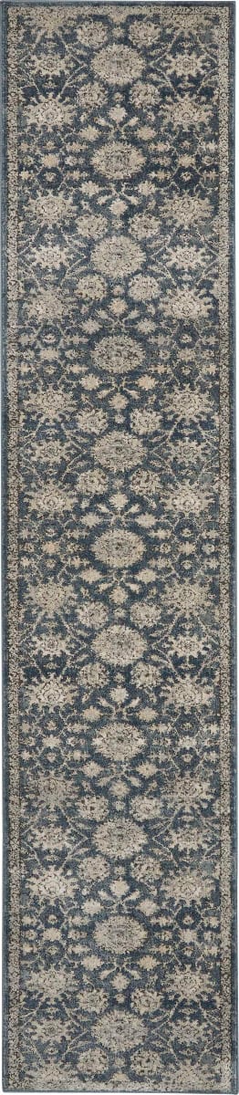 aRmanica QUARY BLUE/BEIGE RUG by NOURISON