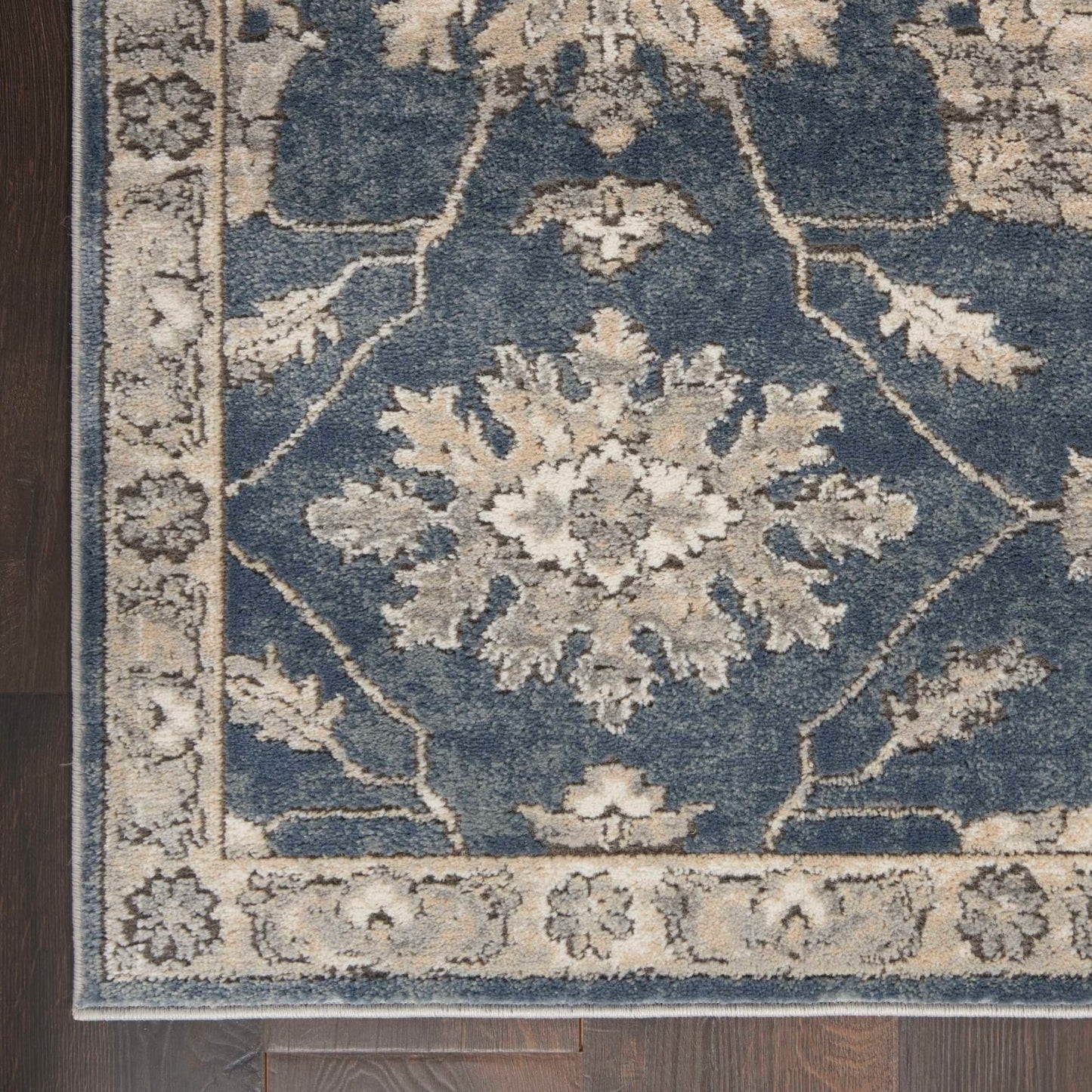 aRmanica QUARY BLUE/BEIGE RUG by NOURISON