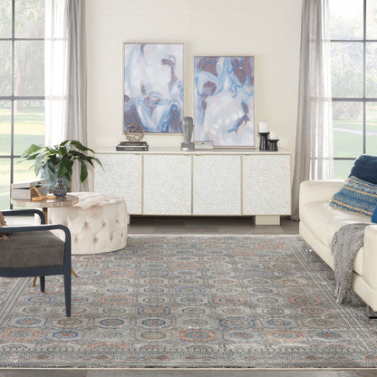 aRmanica STARRY NIGHTS GREY RUG by NOURISON