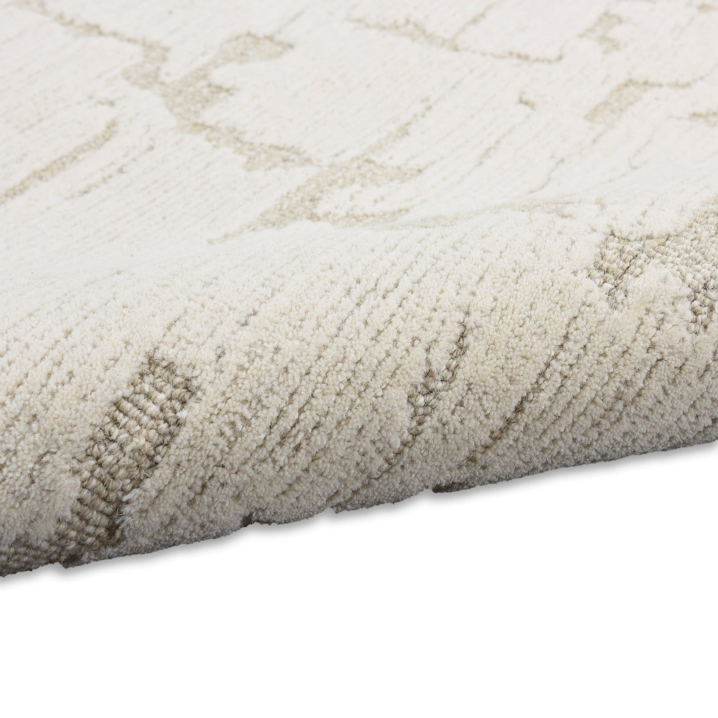 aRmanica  SCULPTURAL IVORY Rug by CALVIN KLEIN