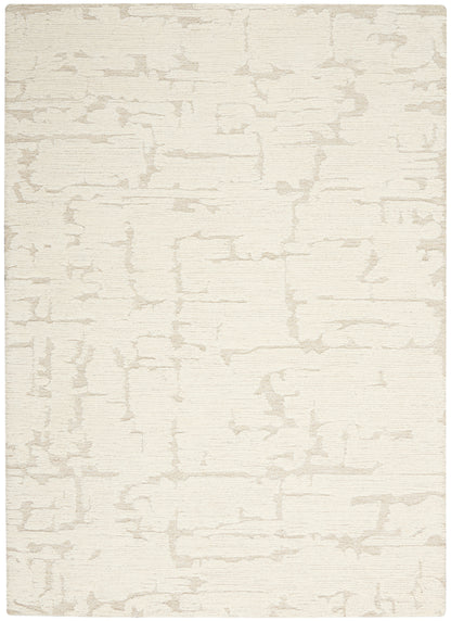 aRmanica  SCULPTURAL IVORY Rug by CALVIN KLEIN