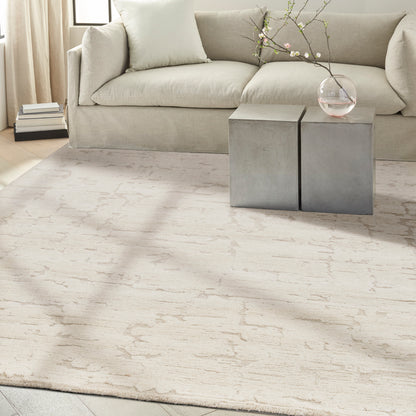 aRmanica  SCULPTURAL IVORY Rug by CALVIN KLEIN