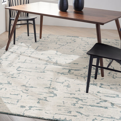 aRmanica  SCULPTURAL TEAL Rug by CALVIN KLEIN