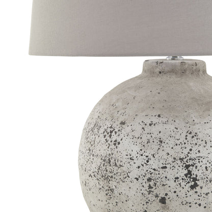 aRmanica Tiber Large Stone Ceramic Lamp