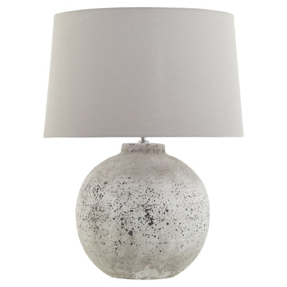 aRmanica Tiber Large Stone Ceramic Lamp