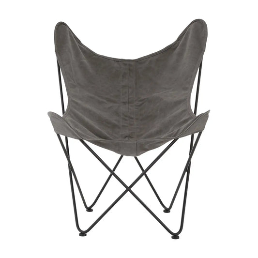 aRmanica PAPILLON GREY BUTTERFLY FOLDING CHAIR