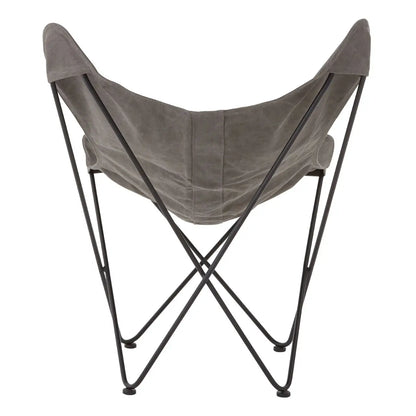 aRmanica PAPILLON GREY BUTTERFLY FOLDING CHAIR