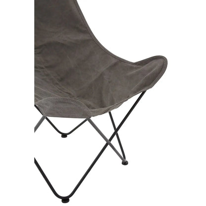 aRmanica PAPILLON GREY BUTTERFLY FOLDING CHAIR