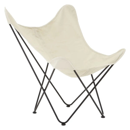 aRmanica PAPILLON IVORY BUTTERFLY FOLDING CHAIR