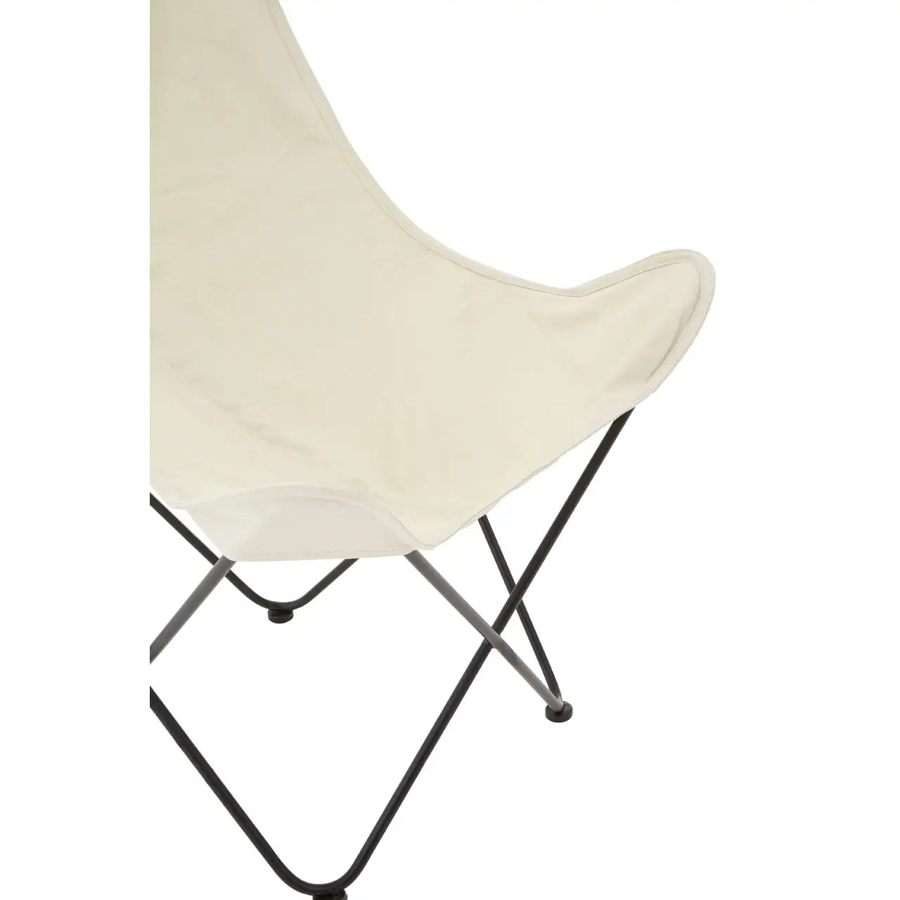 aRmanica PAPILLON IVORY BUTTERFLY FOLDING CHAIR