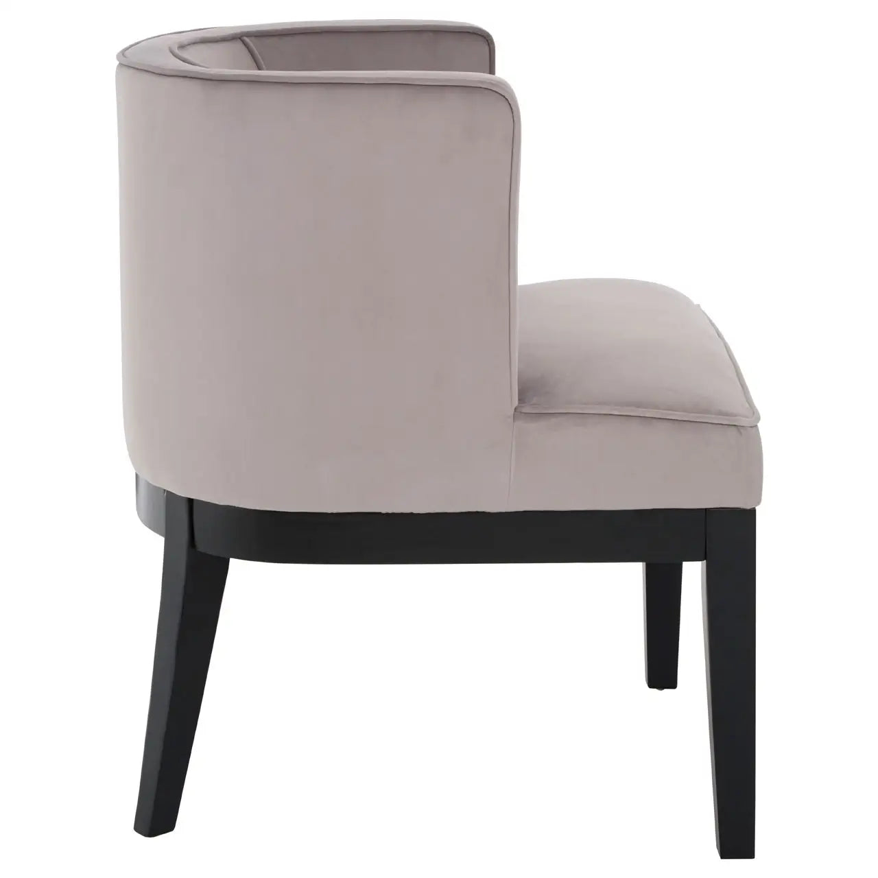 aRmanica LAXSTO LIGHT GREY VELVET CHAIR