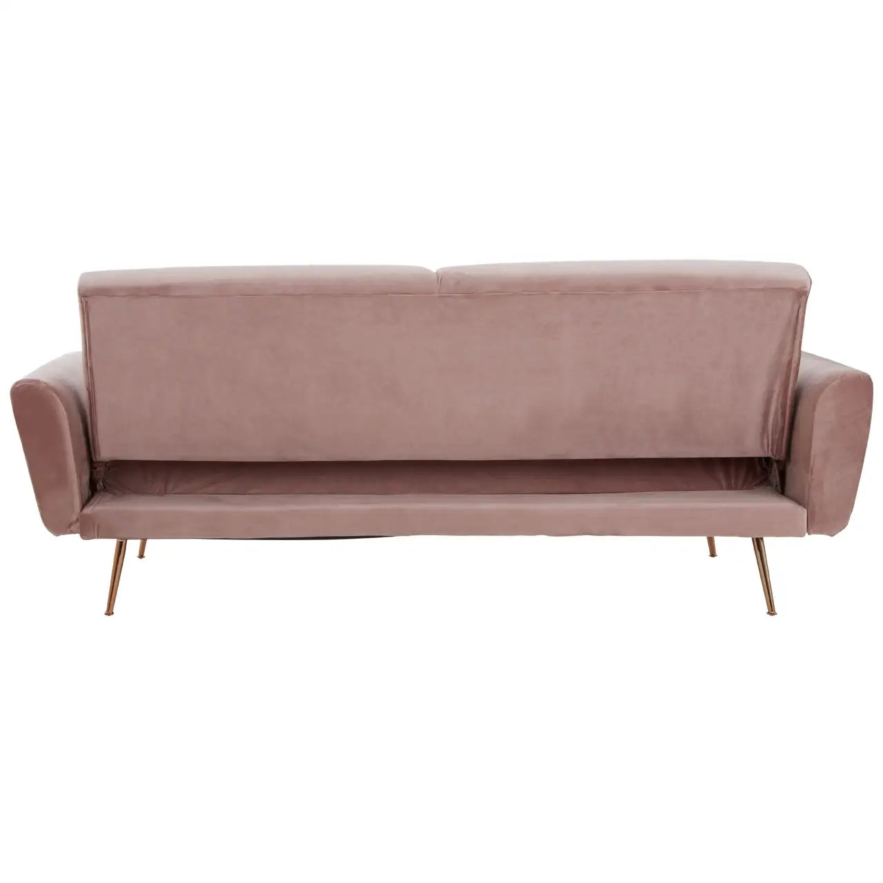 aRmanica HARRIS PINK VELVET SOFA BED