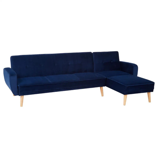 aRmanica SEIENA 3 SEAT NAVY SOFA BED