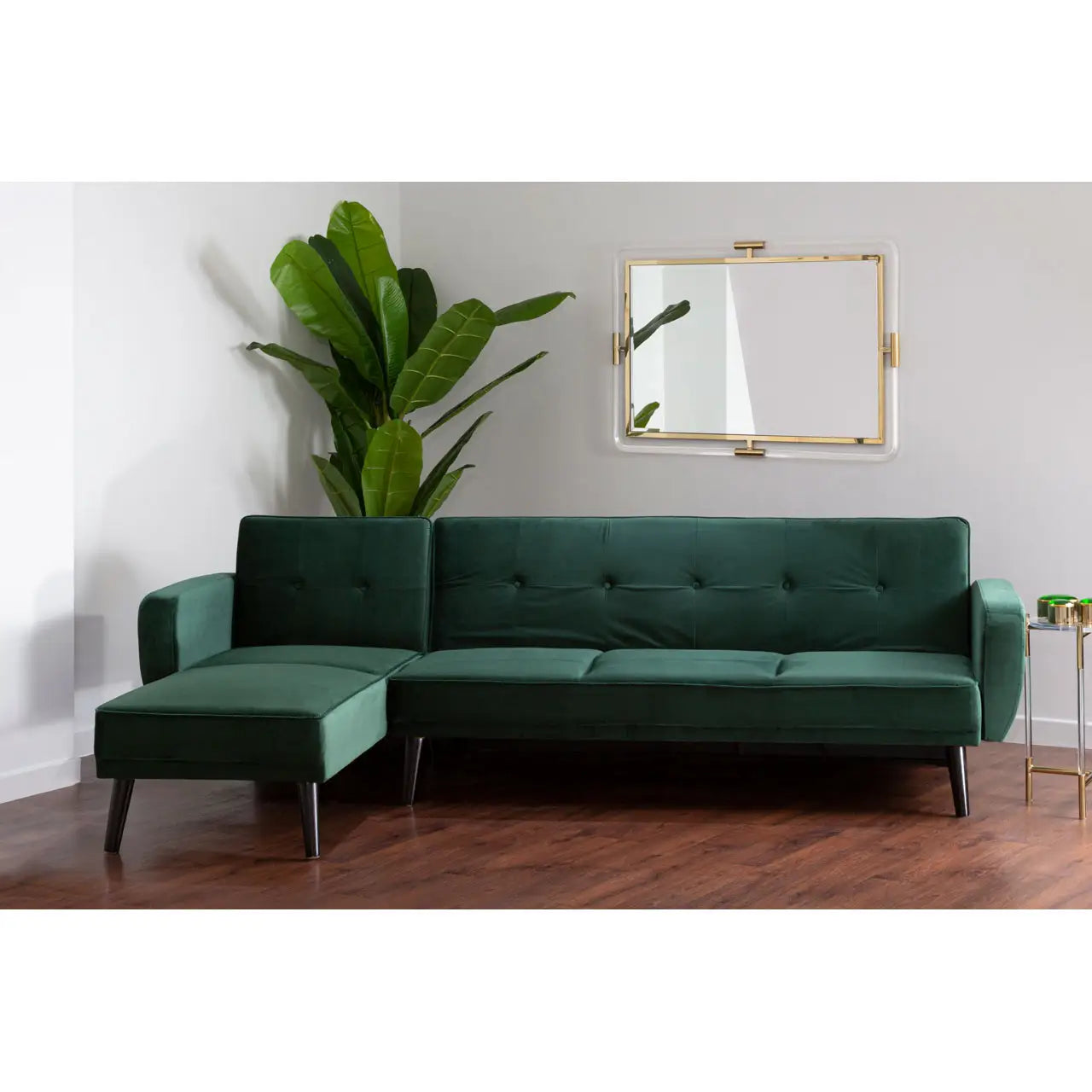 aRmanica SEIENA 3 SEAT GREEN SOFA BED