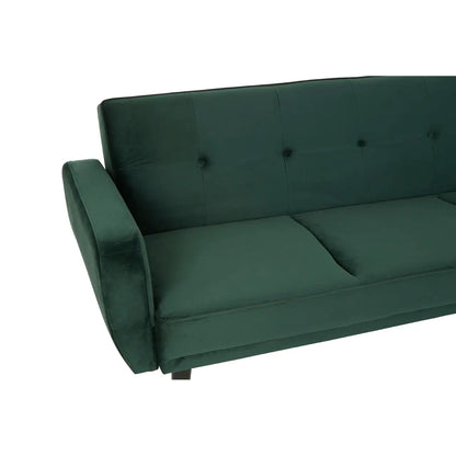 aRmanica SEIENA 3 SEAT GREEN SOFA BED